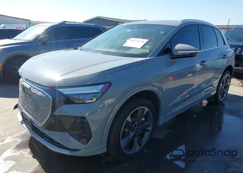 2022 Audi Q4 E-Tron Premium Plus 50 Quattro из США, поврежденный, VIN WA1H2BFZ6NP052952